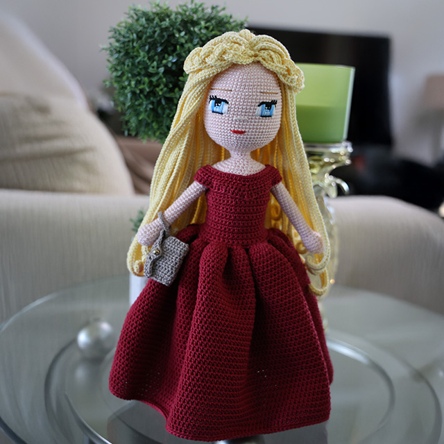 Pearl Crochet Doll
